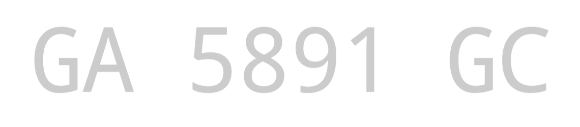 GA 5891 GC