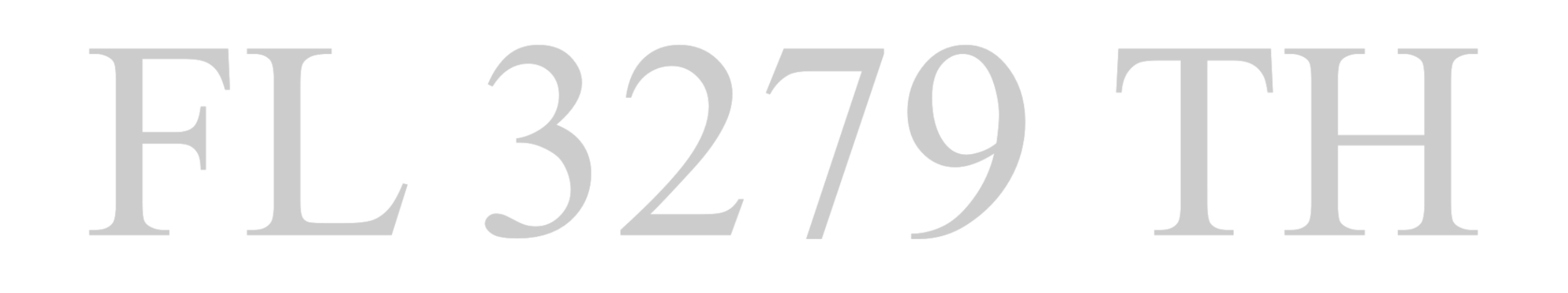 FL 3279 TH
