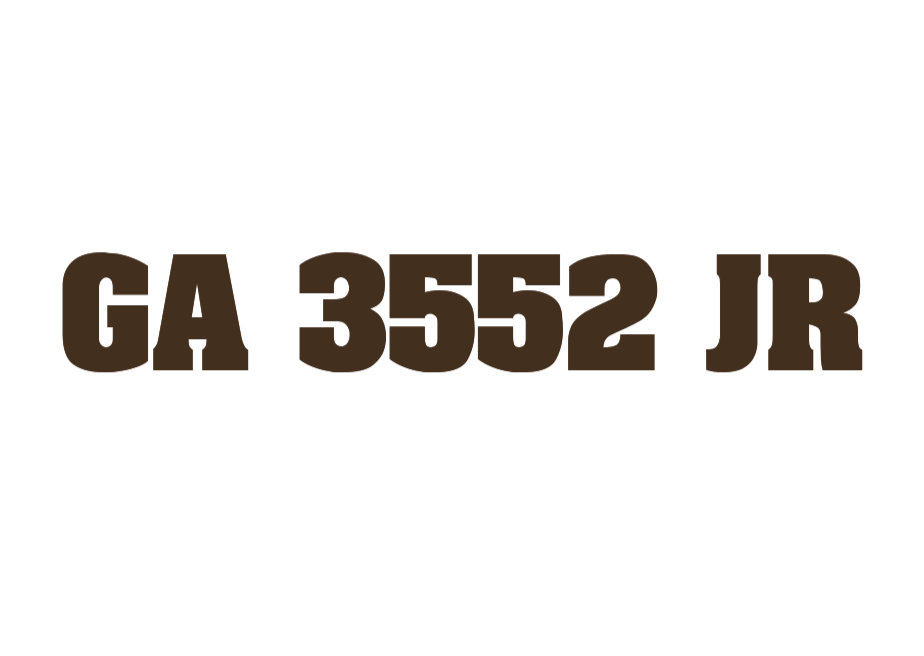 GA 3552 JR