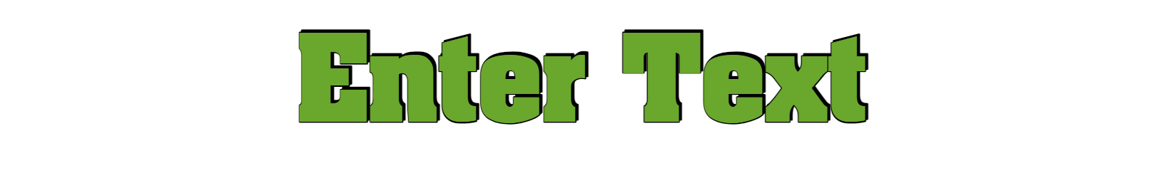 Enter Text
