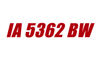 IA 5362 BW