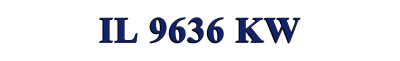 IL 9636 KW