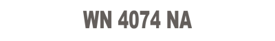 WN 4074 NA
