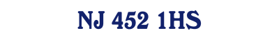 NJ 452 1HS