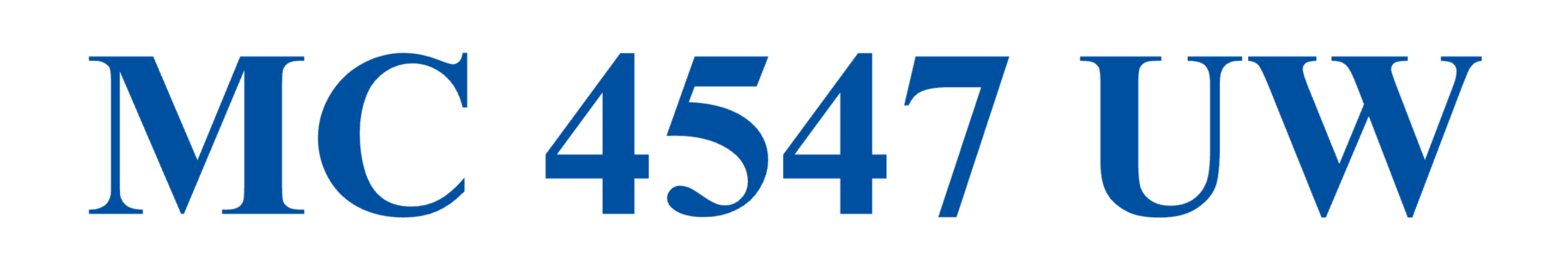 MC 4547 UW