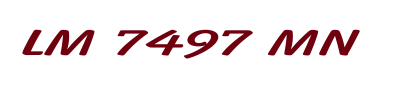 LM 7497 MN