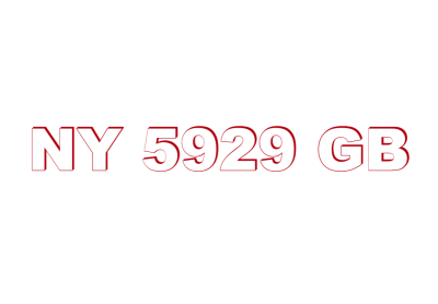NY 5929 GB