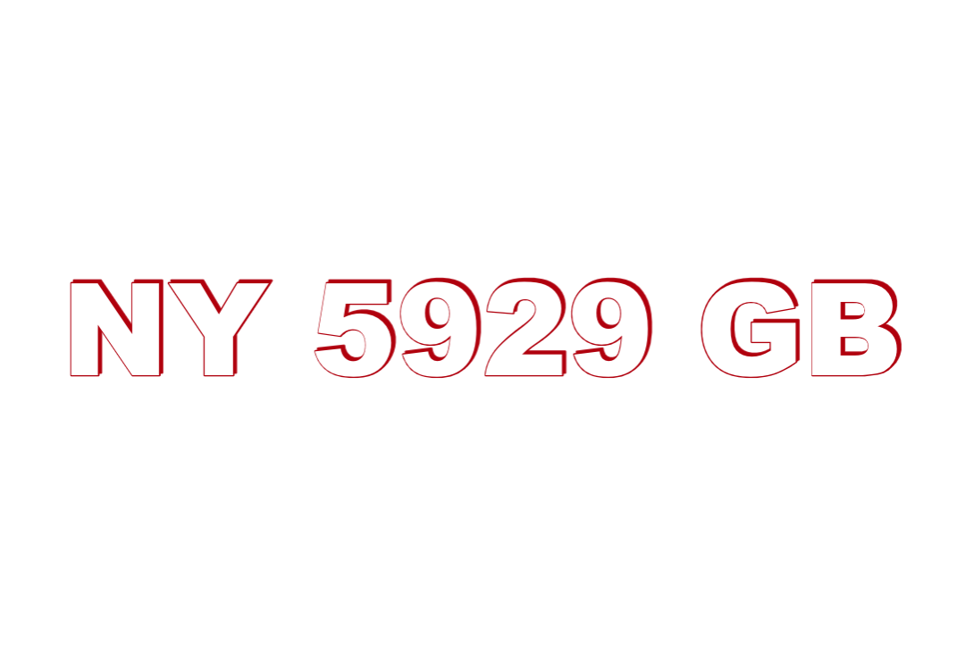 NY 5929 GB