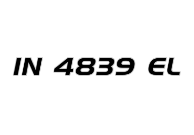 IN 4839 EL