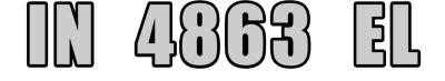 IN  4863  EL