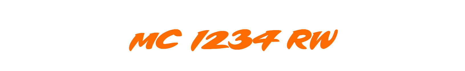 MC 1234 RW