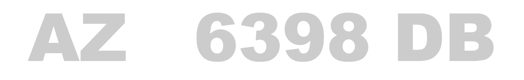 AZ 6398 DB