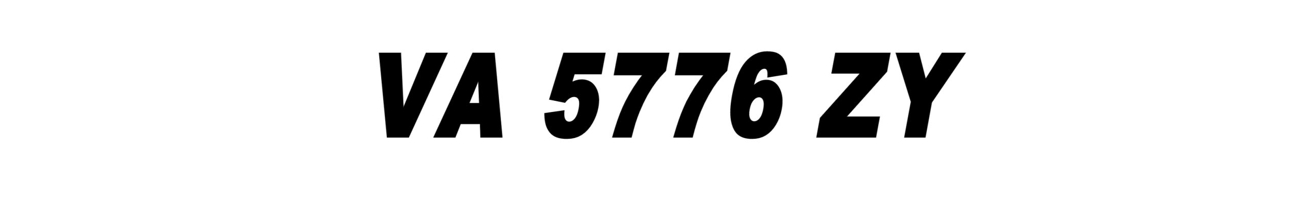 VA 5776 ZY