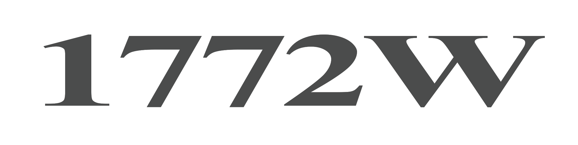 1772W