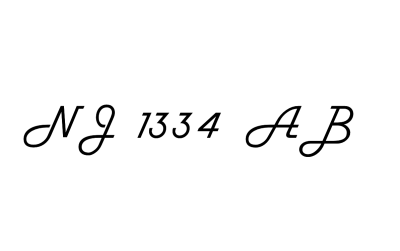 NJ 1334 AB
