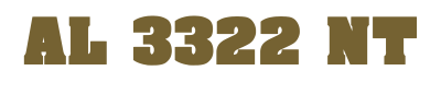 AL 3322 NT