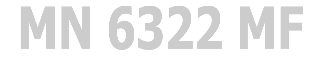 MN 6322 MF