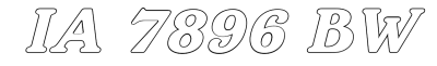 IA 7896 BW