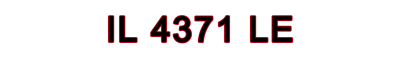 IL 4371 LE