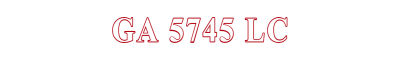 GA 5745 LC
