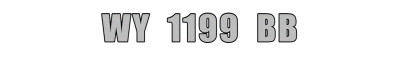 WY  1199  BB