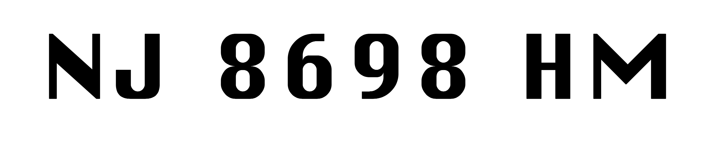 NJ 8698 HM