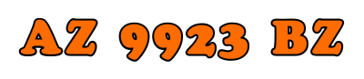 AZ 9923 BZ