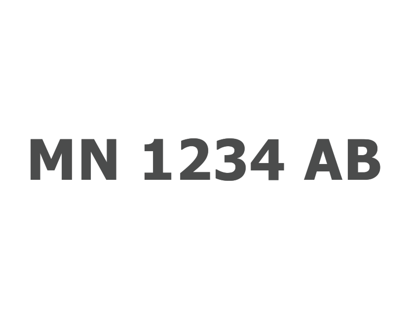 MN 1234 AB