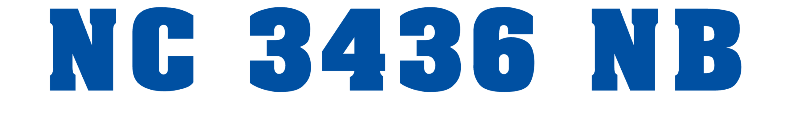 NC 3436 NB