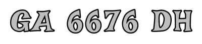 GA 6676 DH