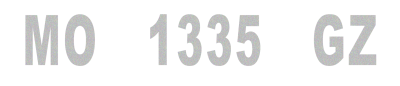 MO 1335 GZ