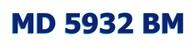 MD 5932 BM