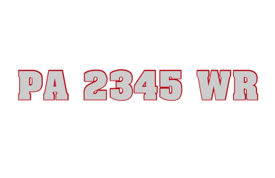 PA 2345 WR