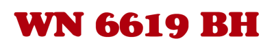 WN 6619 BH