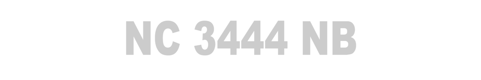 NC 3444 NB