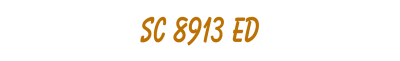 SC 8913 ED