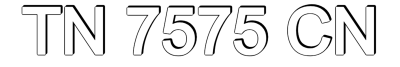 TN 7575 CN