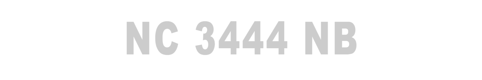 NC 3444 NB