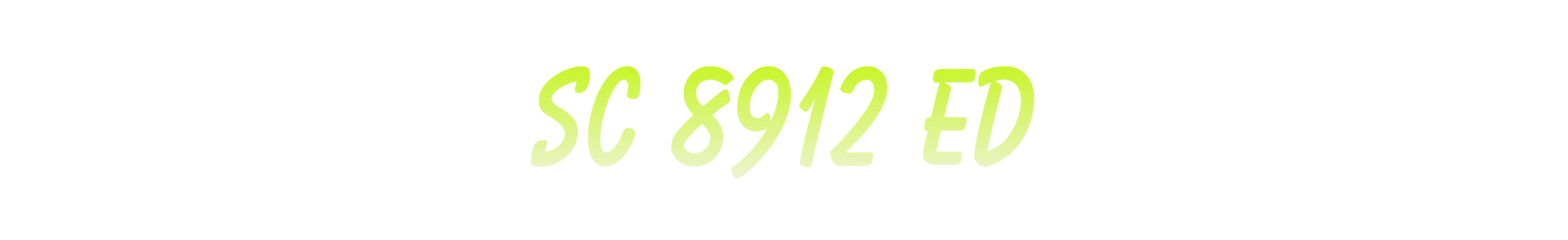 SC 8912 ED