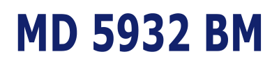 MD 5932 BM