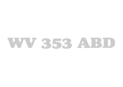 WV 353 ABD