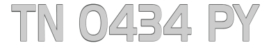 TN 0434 PY