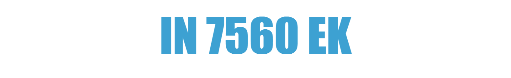 IN 7560 EK
