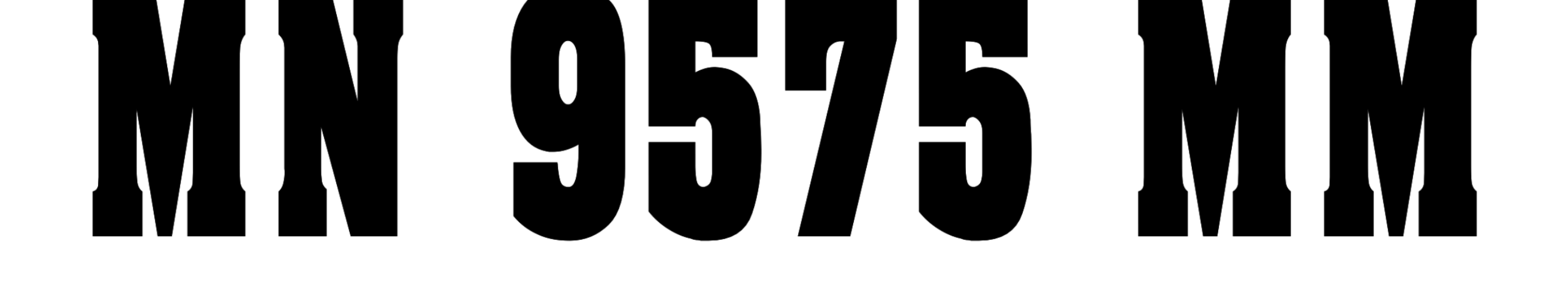 MN 9575 MM