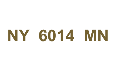 NY  6014  MN