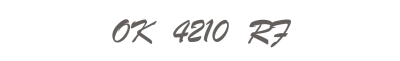 OK  4210  RF