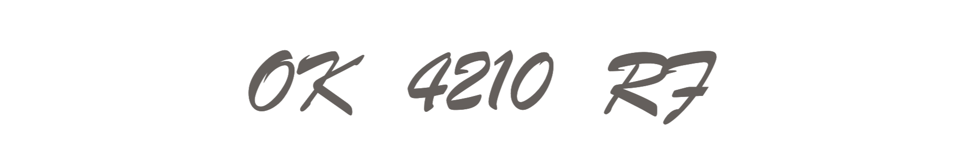 OK 4210 RF