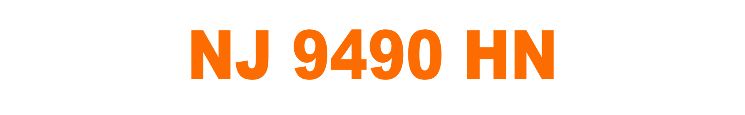 NJ 9490 HN