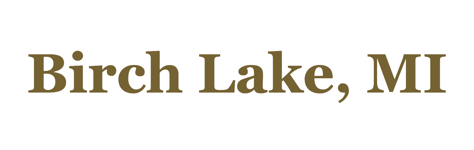 Birch Lake, MI