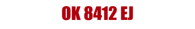 OK 8412 EJ